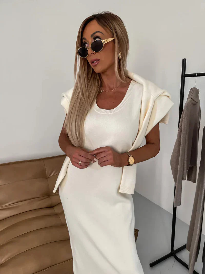 Rosie | Elegant Sweater Dress Set