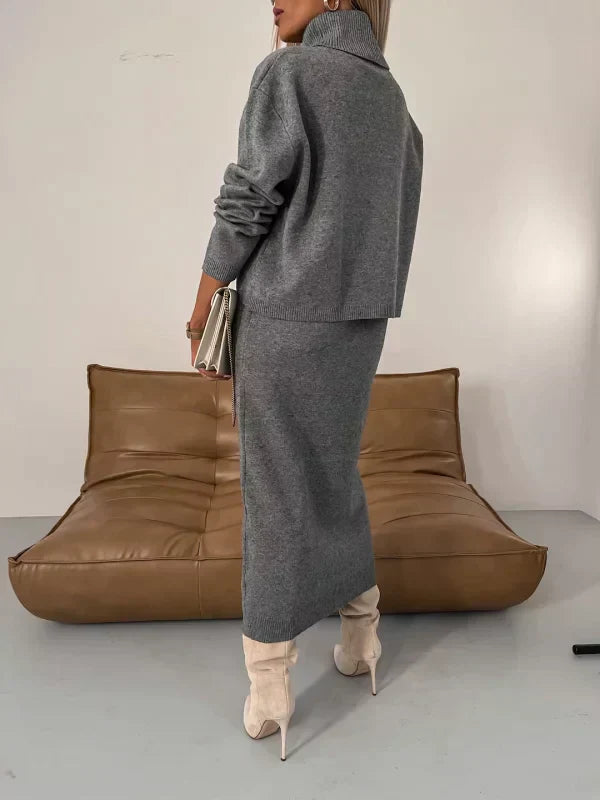 Rosie | Elegant Sweater Dress Set