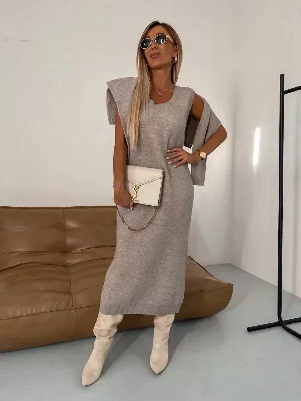 Rosie | Elegant Sweater Dress Set