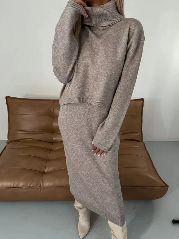 Rosie | Elegant Sweater Dress Set