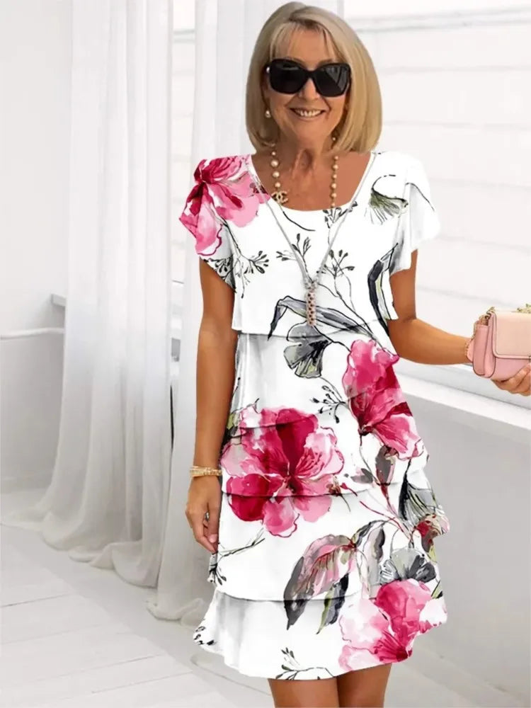 Eline | Elegant, Flowing Dress with Ruffles