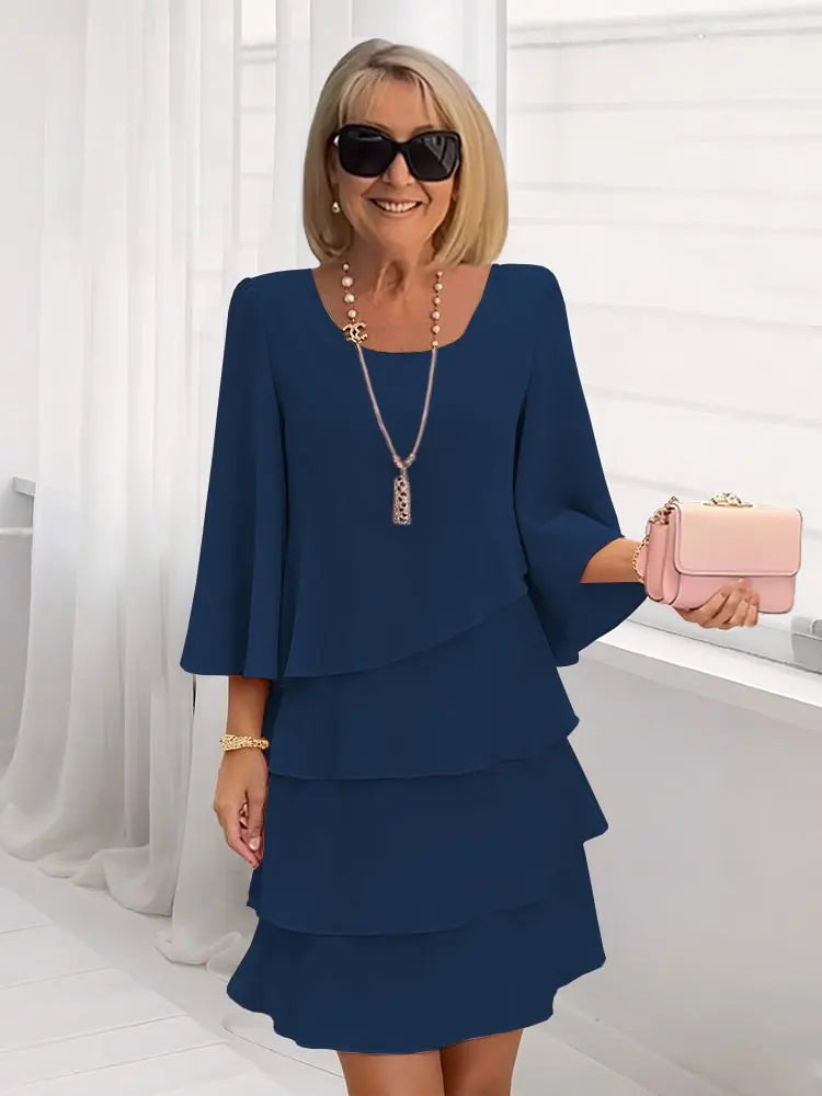 Eliza | Elegant, Flowing Dress with Ruffles