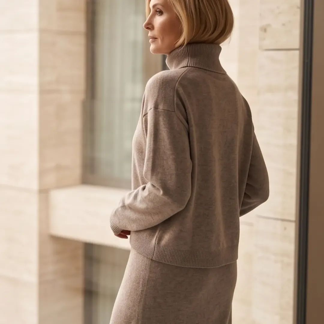 Rosie | Elegant Sweater Dress Set