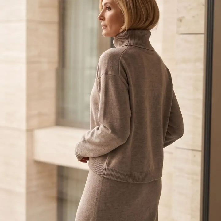 Rosie | Elegant Sweater Dress Set